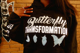 Embroidered Butterfly Transformation Hoodie