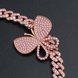 iCCCy® Romantic Pink Butterfly Necklace