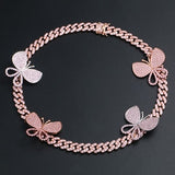 iCCCy® Romantic Pink Butterfly Necklace