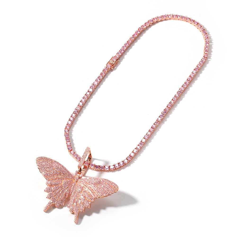 iCCCy® Gigantic Butterfly Pendant Necklace