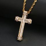 iCCCy® Baguette Cross Necklace