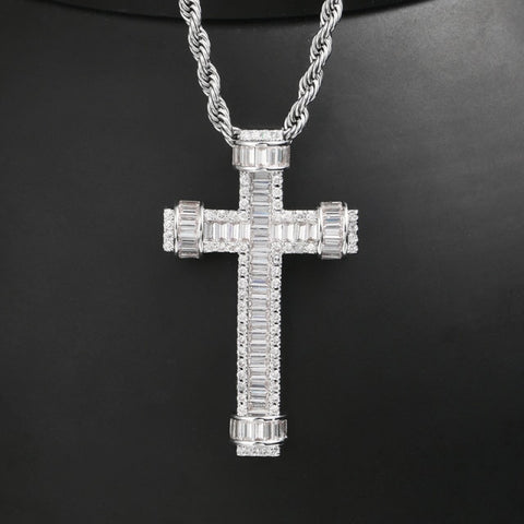 iCCCy® Baguette Cross Necklace